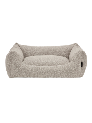 Nordog BILLY hundeseng i bouclé – Taupe – fritlagt produktfoto