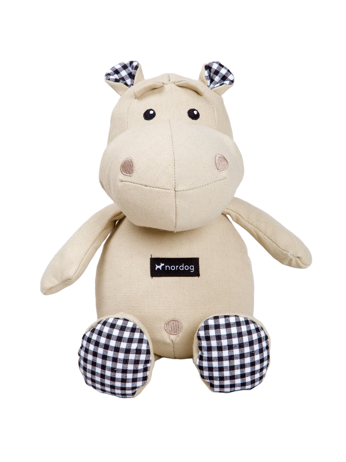 Nordog Henny The Hippo hundebamse – Beige – fritlagt produktfoto