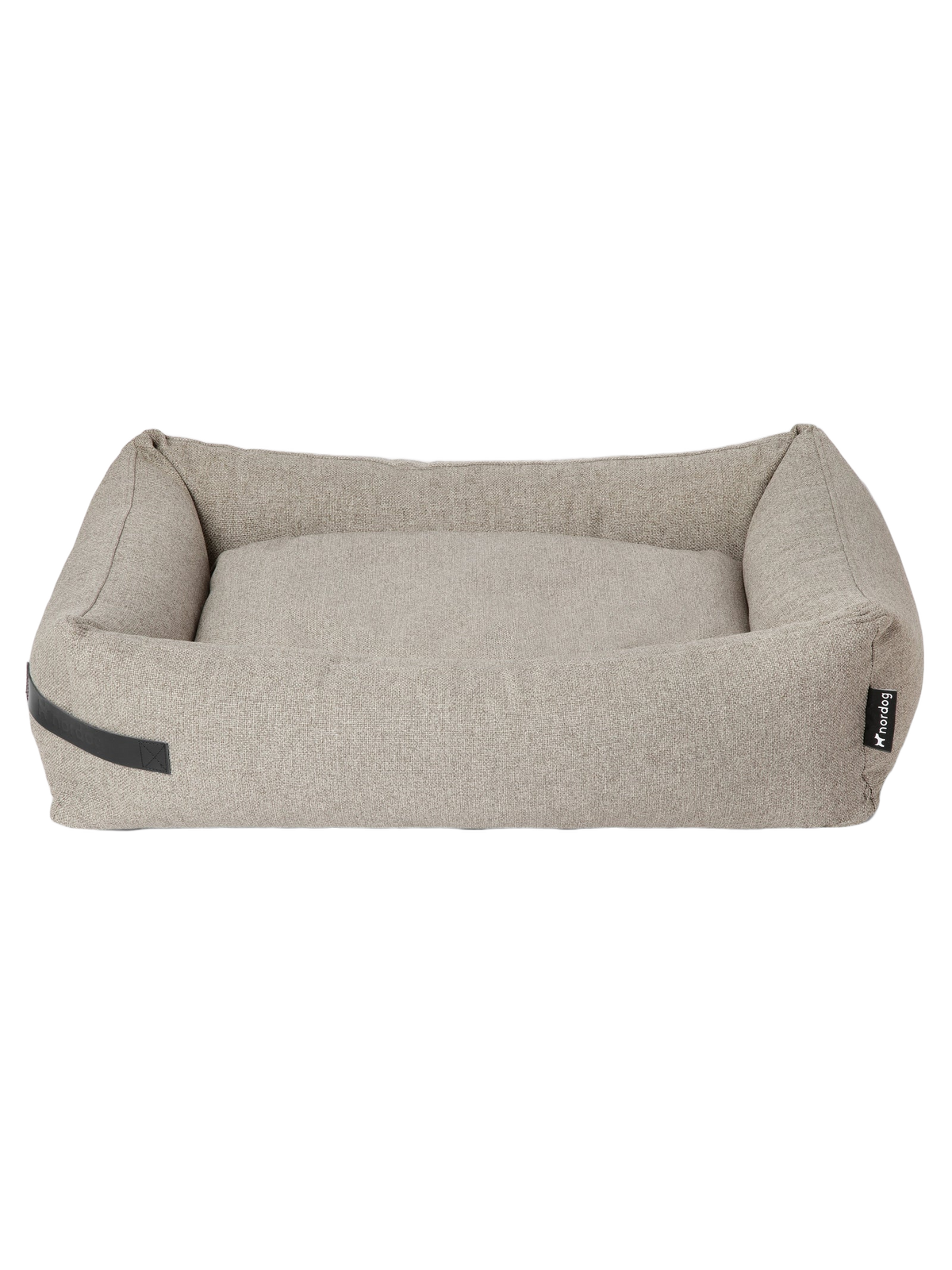 Nordog Hygge hundeseng – Cappuccino – fritlagt produktfoto