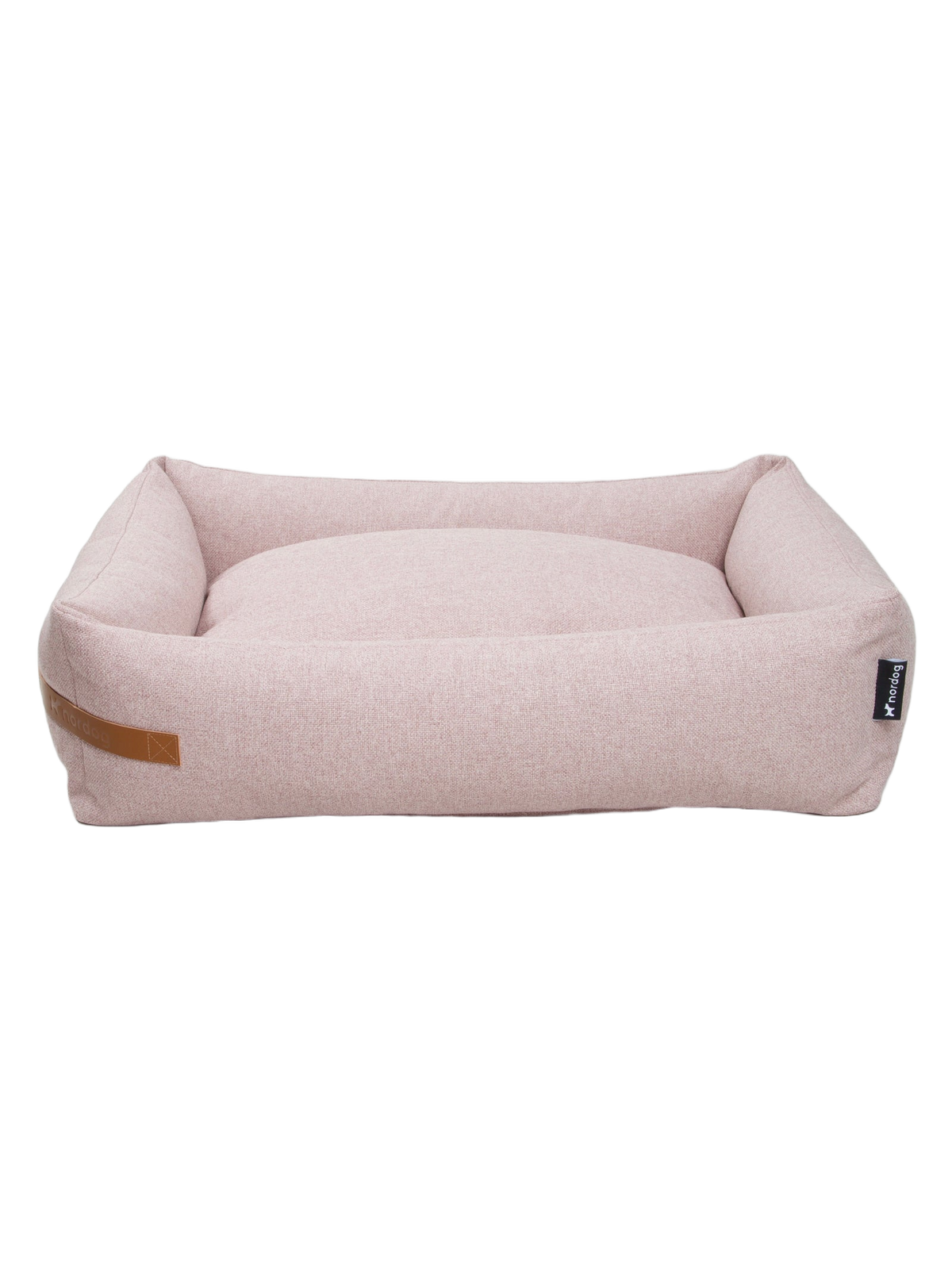 Nordog Hygge hundeseng – Flamingo (specialudgave) – fritlagt produktfoto