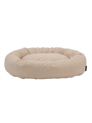 Nordog LISE rund hundeseng – beige – fritlagt produktfoto