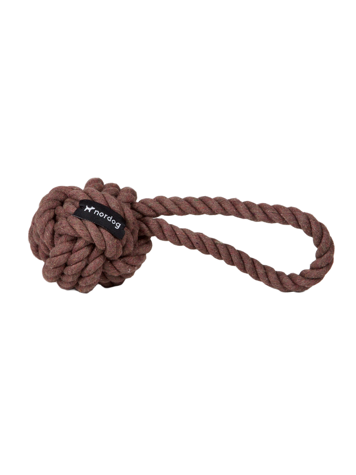 Nordog Original Rope Toy reblegetøj – Choco – fritlagt produktfoto