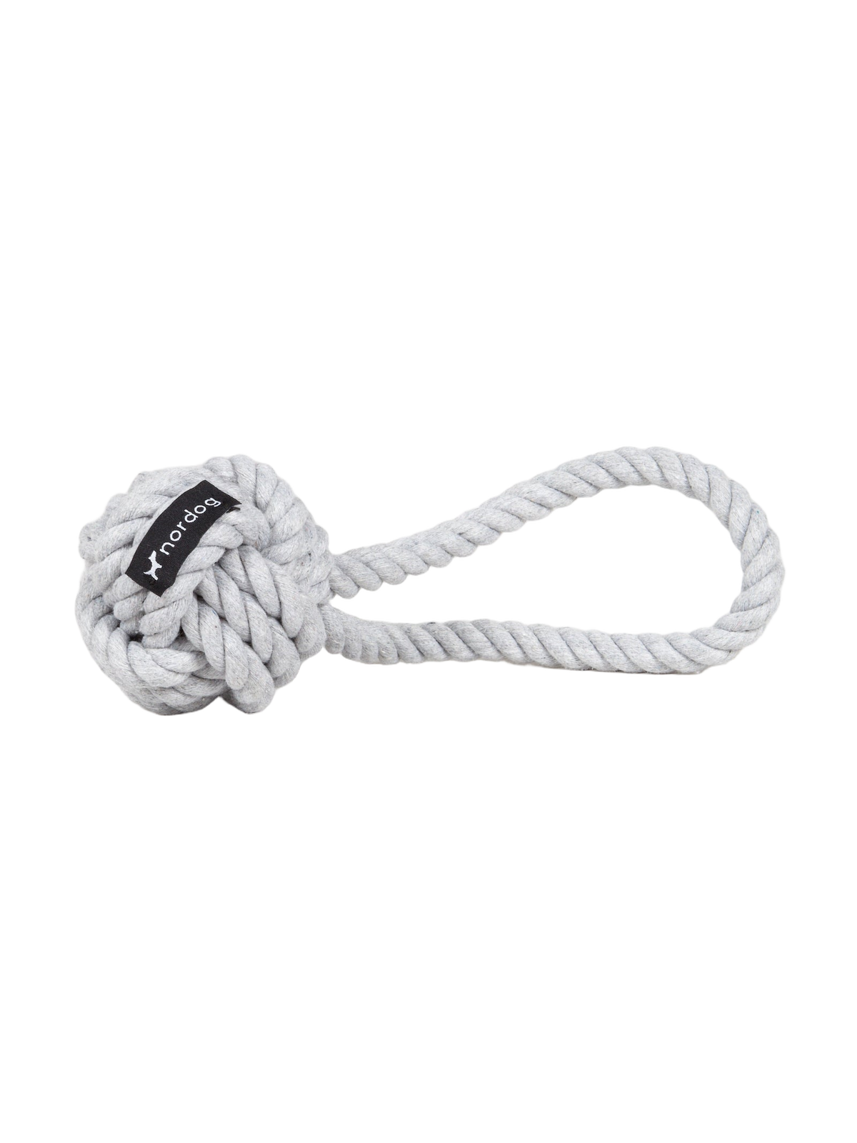 Nordog Original Rope Toy reblegetøj – Grå – fritlagt produktfoto