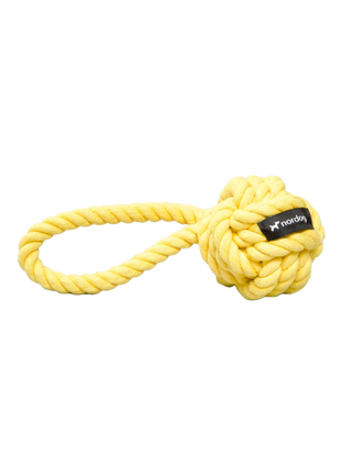 Nordog Original Rope Toy reblegetøj – Gul – fritlagt produktfoto