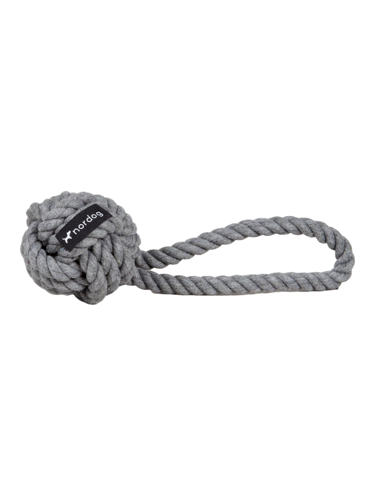 Nordog Original Rope Toy reblegetøj – Grafit – fritlagt produktfoto