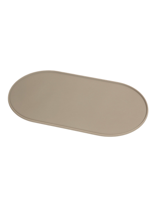 Nordog silikoneunderlag til hundeskåle – taupe – fritlagt produktfoto