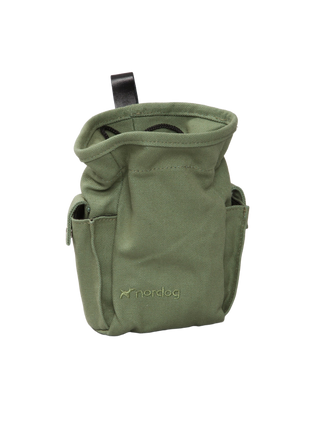 Nordog Tenne The Treat Bag godbidstaske – Oliven – fritlagt produktfoto